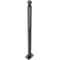 Ornamental bollard | Series 466B | � 60 mm | stationary, to be fixed by plugswith base plate 100 x 150 mm | without lock | without eyelet